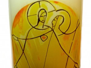 Kerze: Gertrudfenster